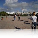 Entrance of the KSC Visitor