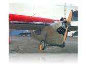 First plane with metalic fuselage